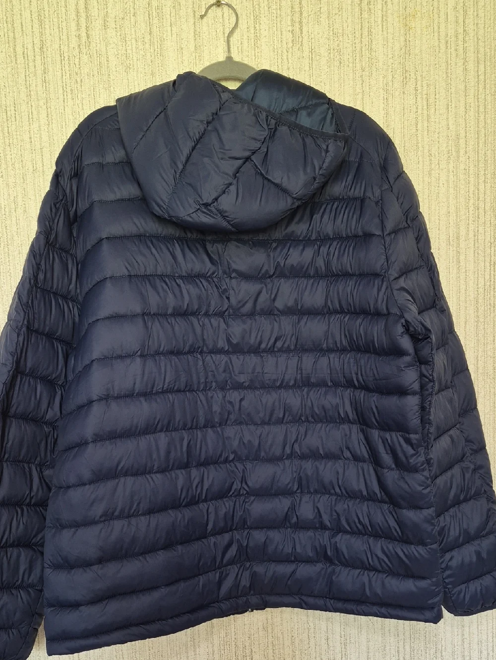 NWT Zeroxposur Men's Size XL Blue Quilted Puffer Jacket Pockets Hood